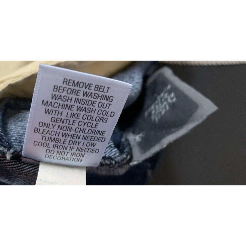 Dana Buchman Dark Blue Denim Mini Skirt - Picture 6 of 7